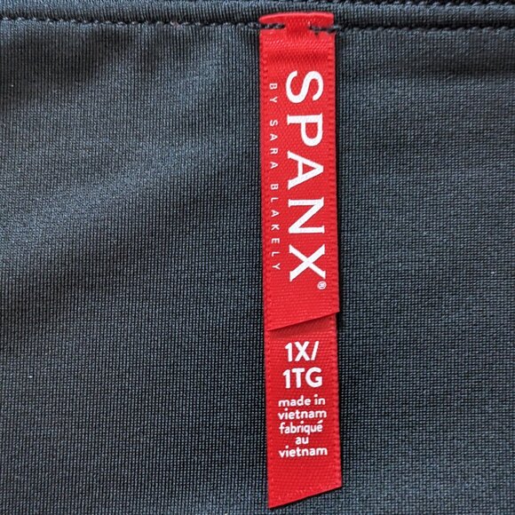 Spanx Ready To Wow High Rise Silver Gray Velvet Leggings Size 1X - Picture 5 of 12
